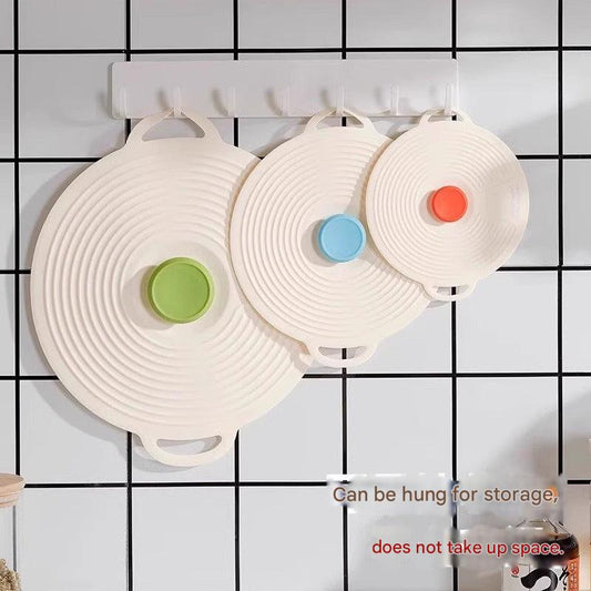 Dishwasher safe silicone food covers