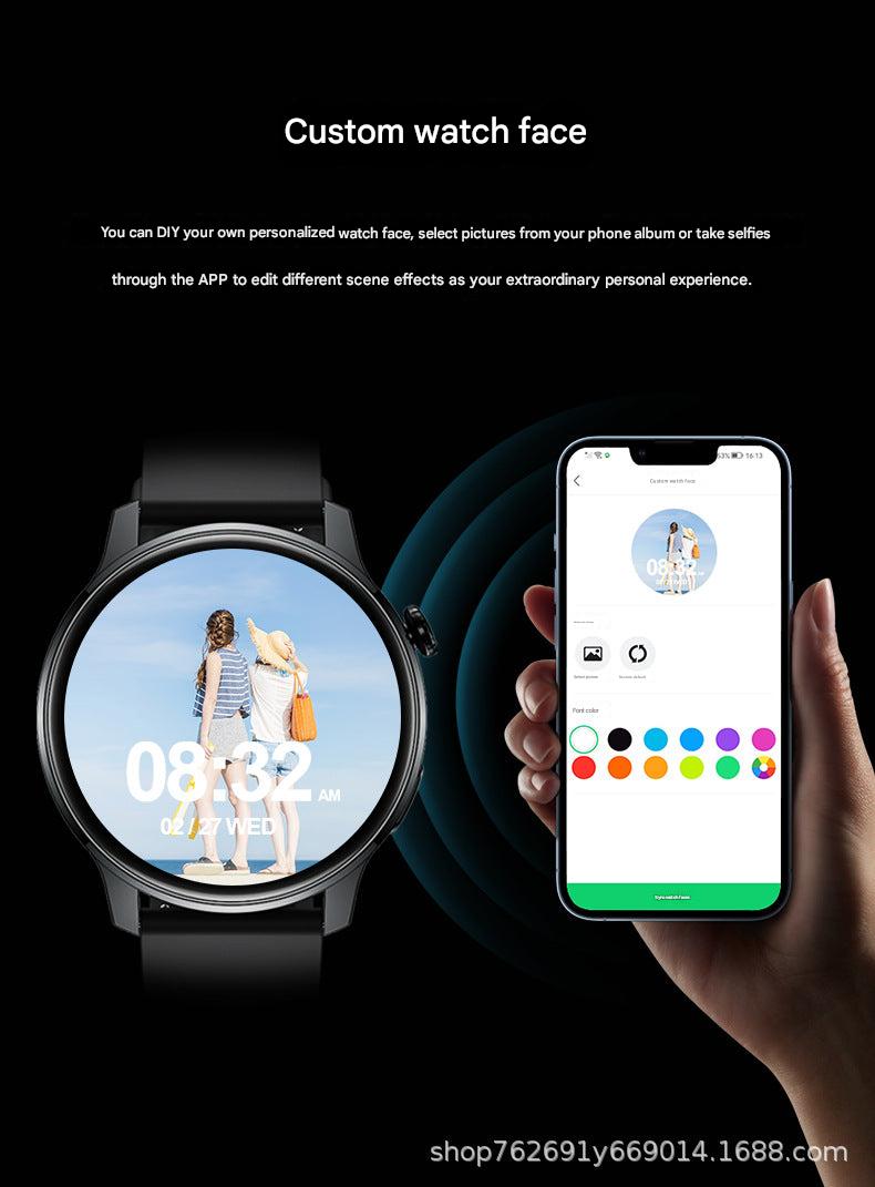 S46 Smartwatch display with touchscreen features