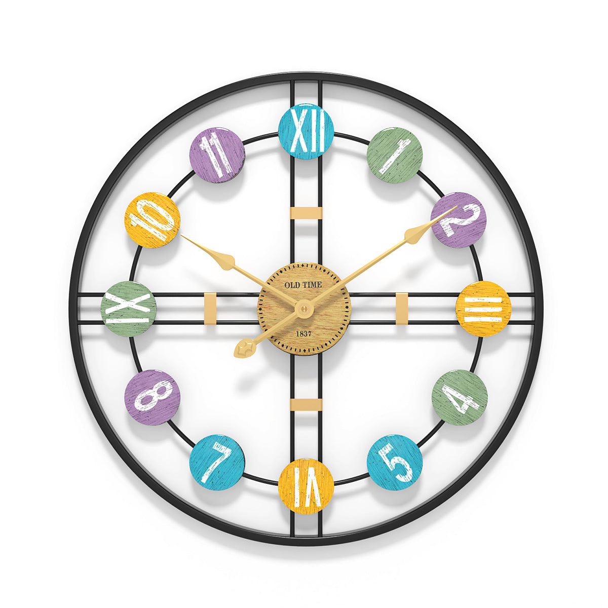 Minimalist Wall Clock in Various Colors