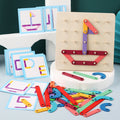 Montessori Nail Board Puzzle (Pack of 1)
