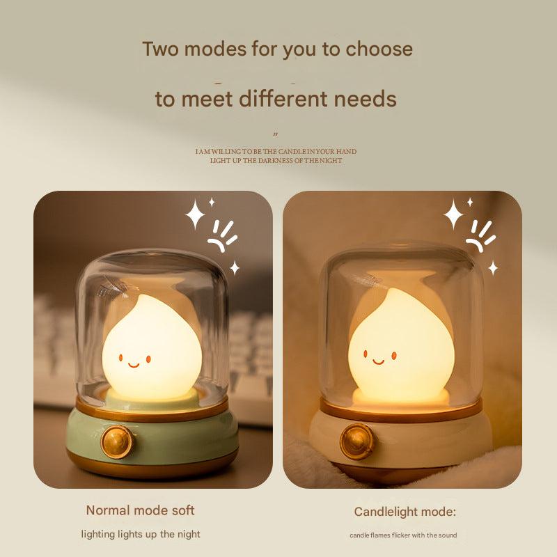Rechargeable vintage oil lamp image 2
