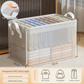 Clear PVC Extra Large [Steel Frame/With Baseboard] (Pack of 2)