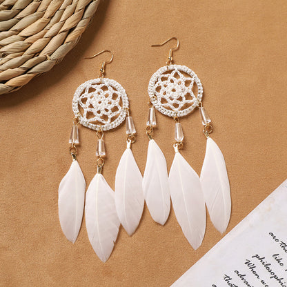 Elegant vintage style earrings