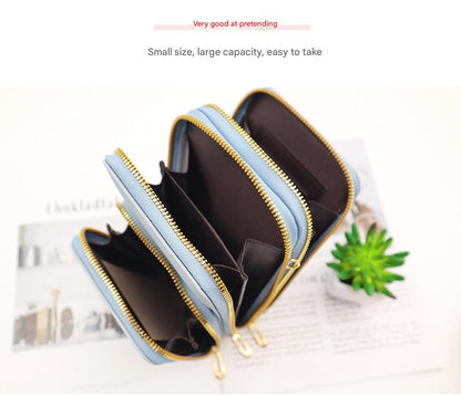 Light purple versatile shoulder bag