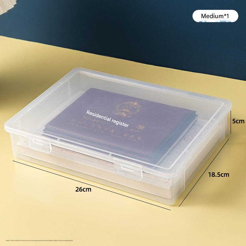 Portable certificate storage box for home office