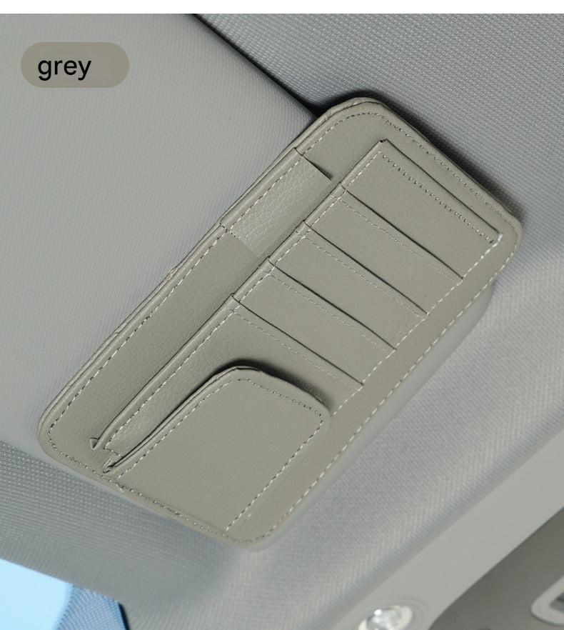 Car glasses case installation
