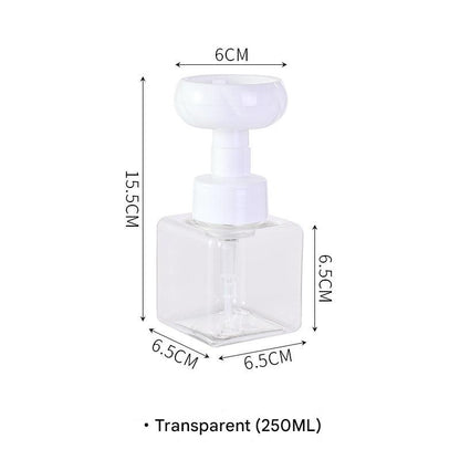 Reusable Bath Bottle with Floral Design Image 5