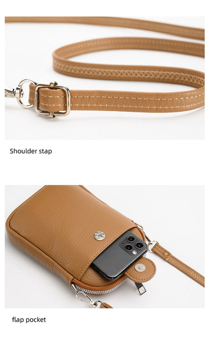 Zippered trendy phone purse