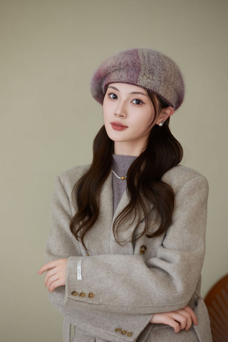 Fashionable Winter Rabbit Fur Beret