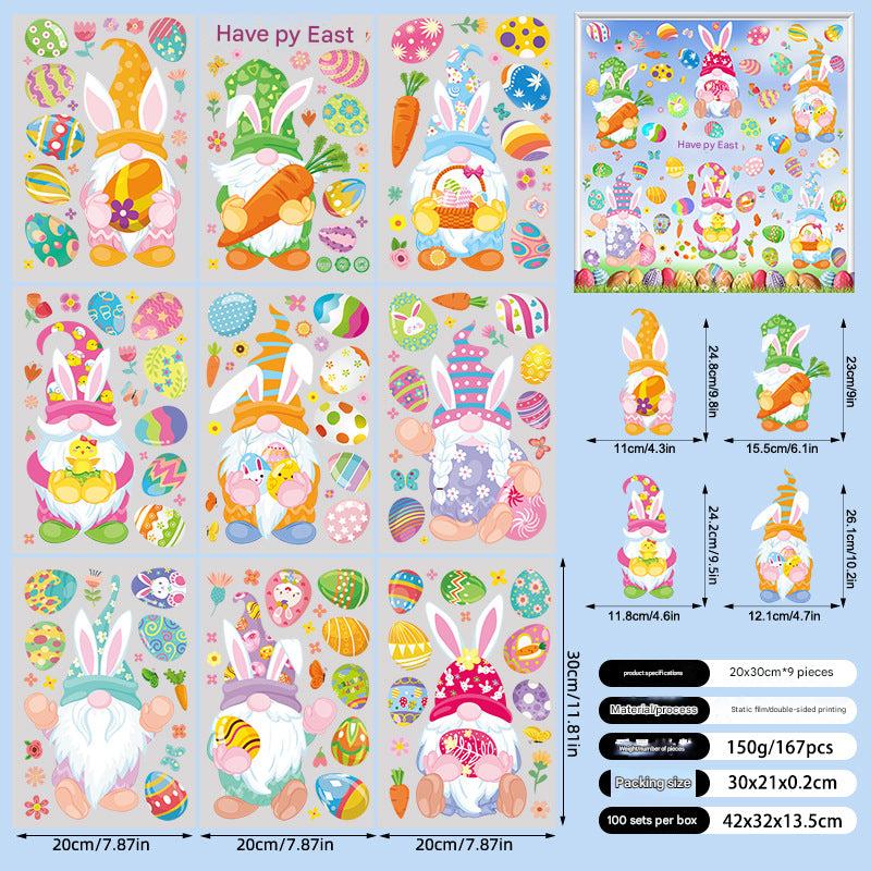 Easter Bunny window sticker design 3