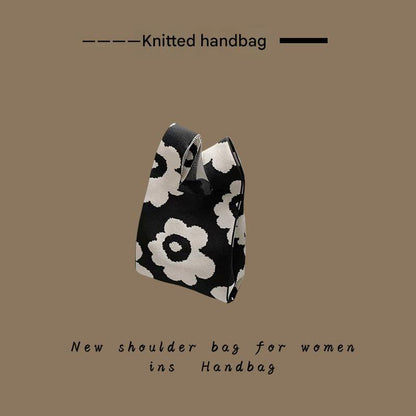 Knitted Tote Bag Color Variants