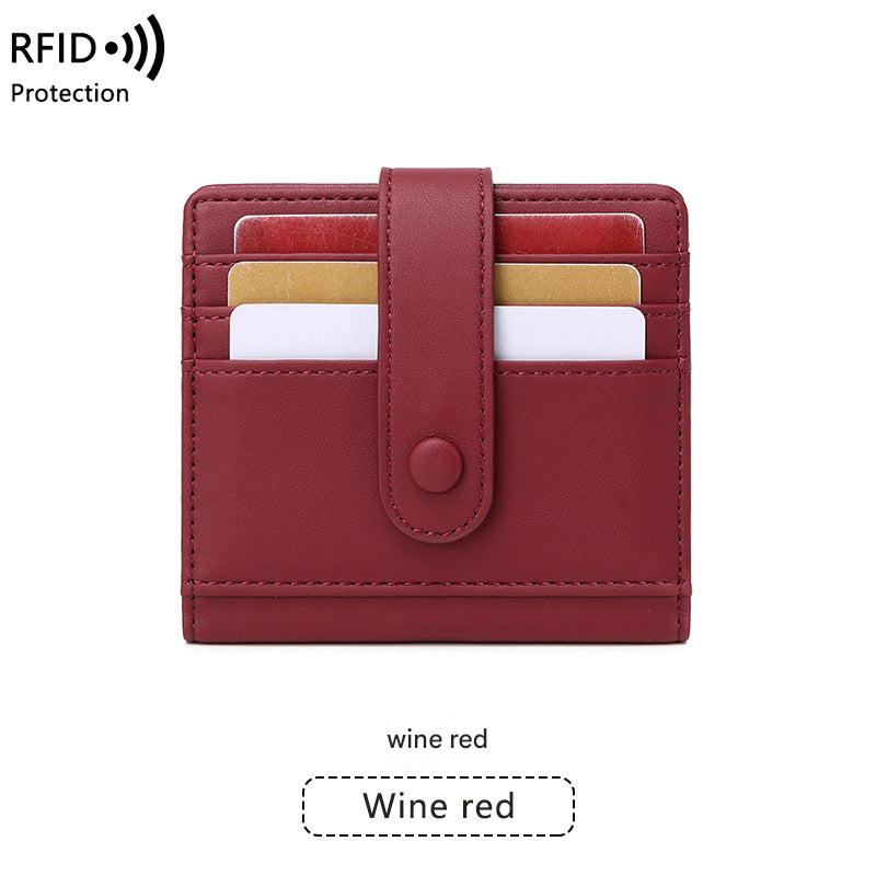 stylish lightweight wallet front view