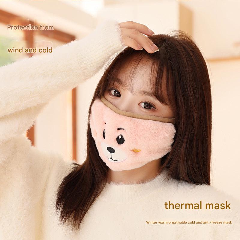 Cute bear hat for girls winter fashion
