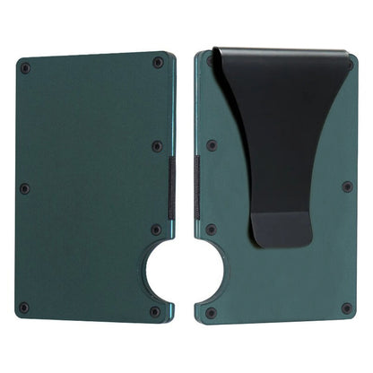 RFID blocking metal card wallet image 1