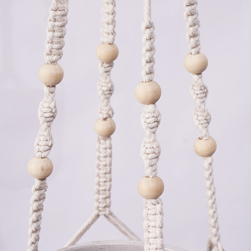 Handcrafted hanging plant basket image 1