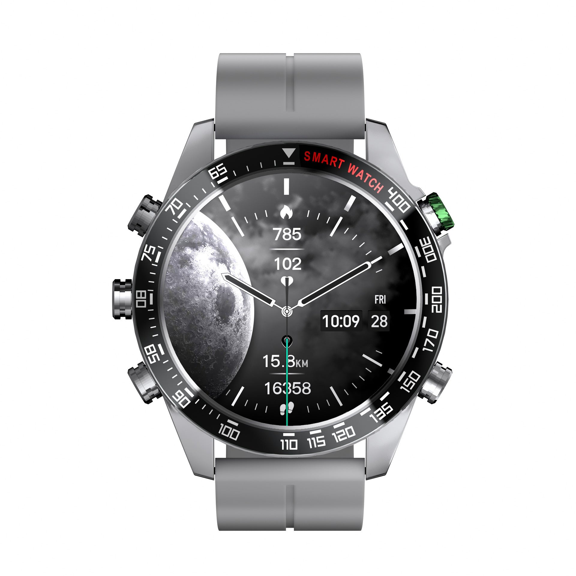 Smartwatch Close Up of Materials