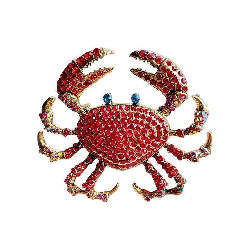 Stylish Alloy Crab Brooch 5
