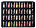 48 color glass bottles