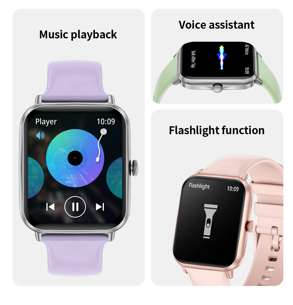 Smartwatch with notification and step counter function