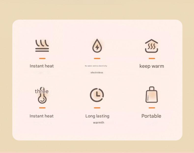 Reusable hand heating pad
