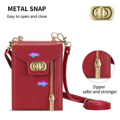 Premium Flip Wallet Case for Samsung Galaxy Z Flip 3/4/5/6 - Multi-Card Slots, Durable PU Leather, Anti-Fingerprint Design