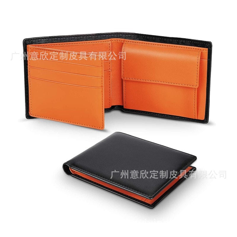 Genuine cowhide leather wallet