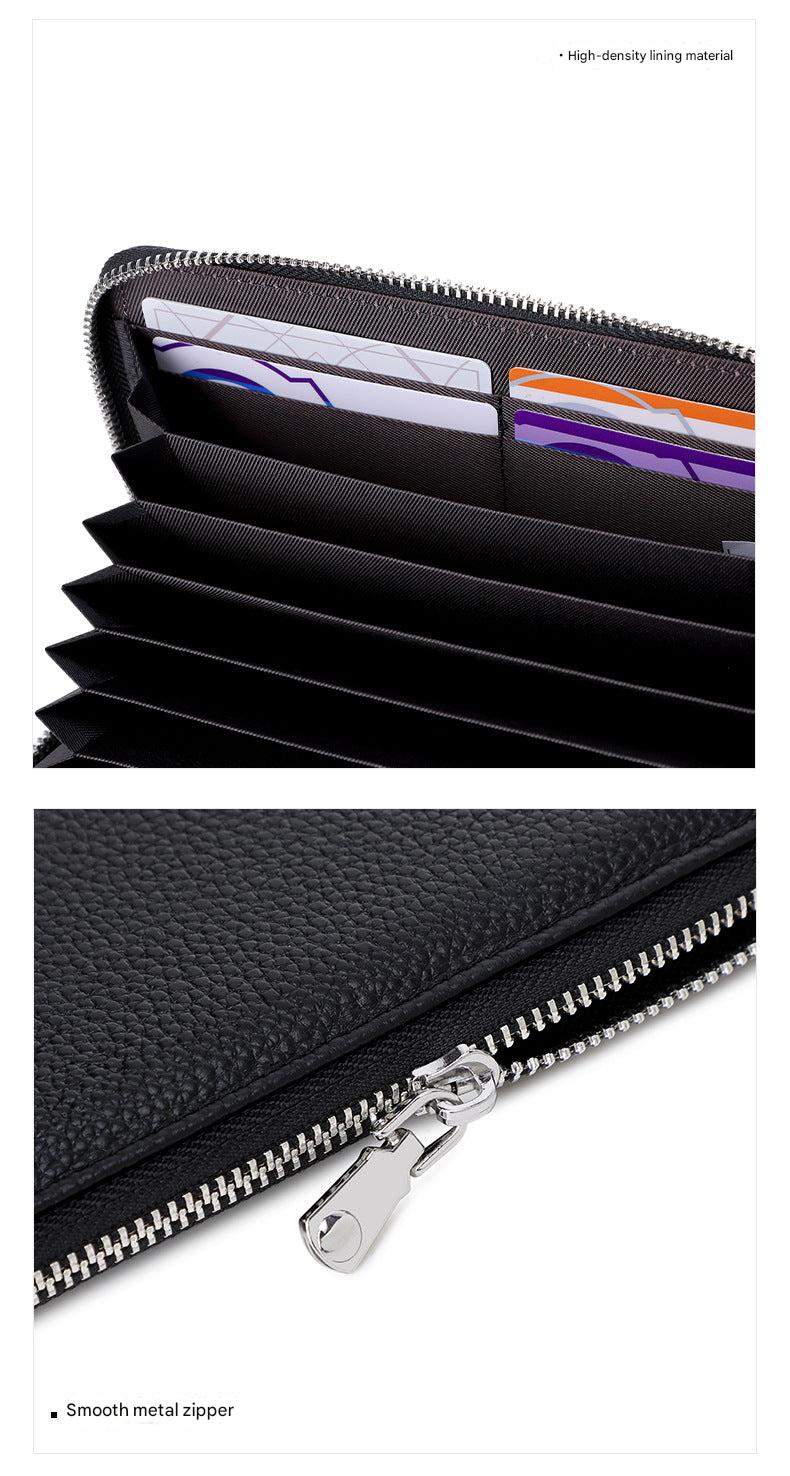 Premium RFID Leather Passport Holder Image 7
