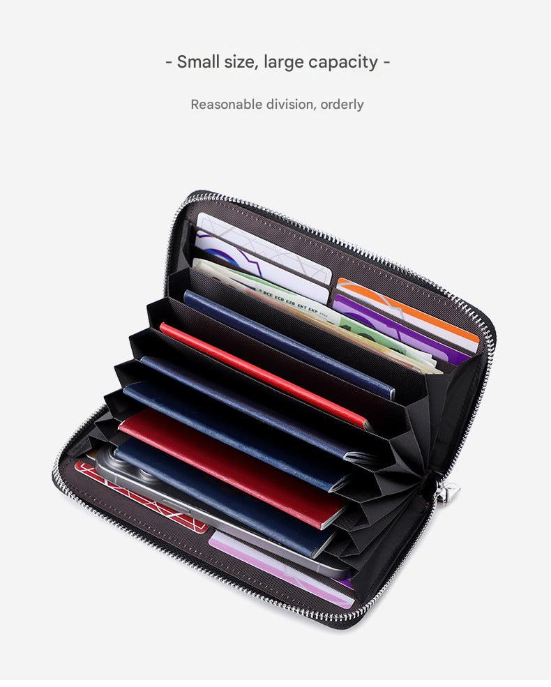 Premium RFID Leather Passport Holder Image 1