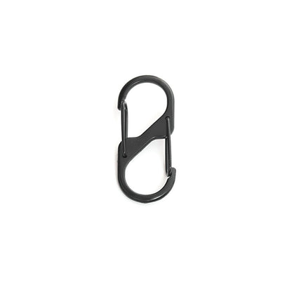 S-Shaped Metal Spring Buckle on a keychain