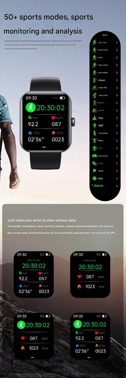 F57L Smartwatch front view