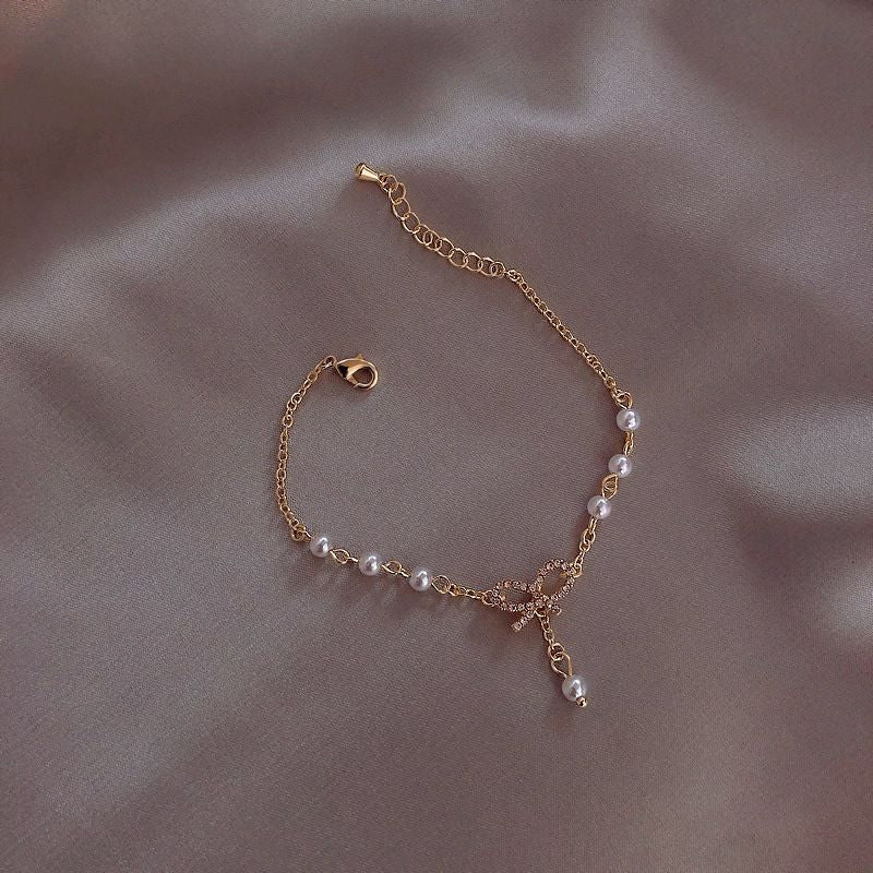 Korean style bowknot bracelet image 6