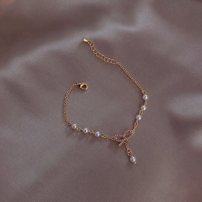 Korean style bowknot bracelet image 6
