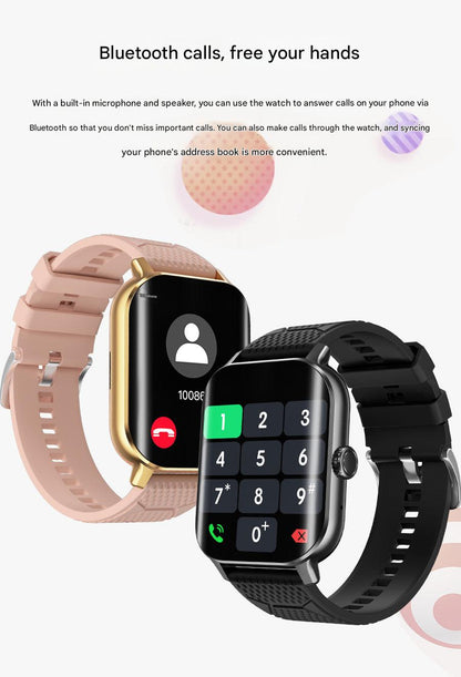 F12 Smartwatch wearing on wrist image 9