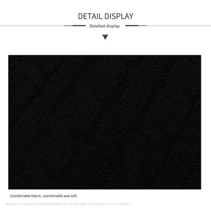 Knitted Neck Warmer Black