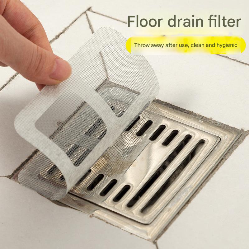Easy to install disposable filter mat