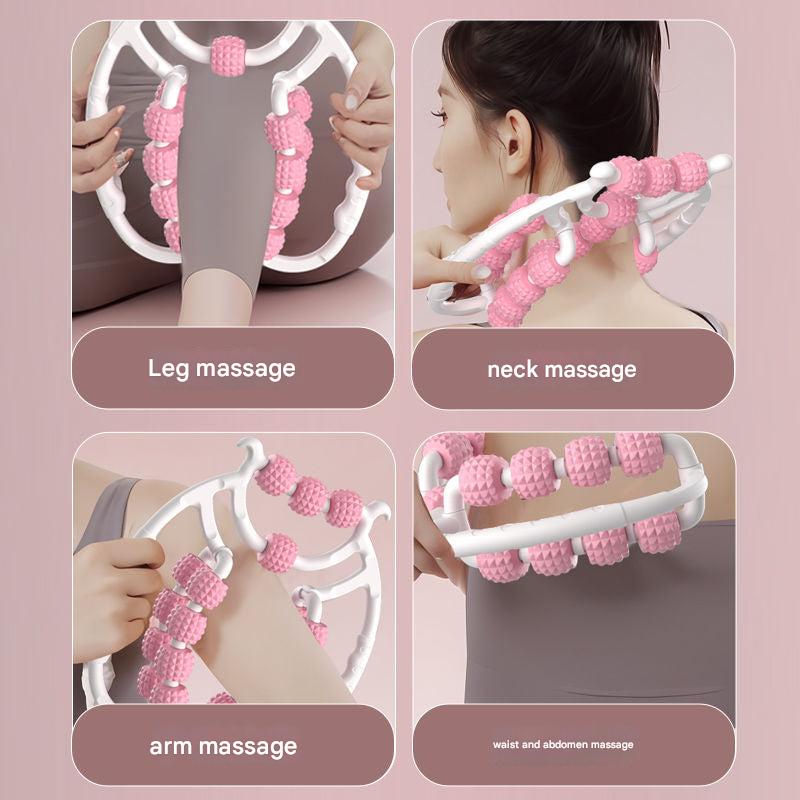 Massage rollers in different configurations