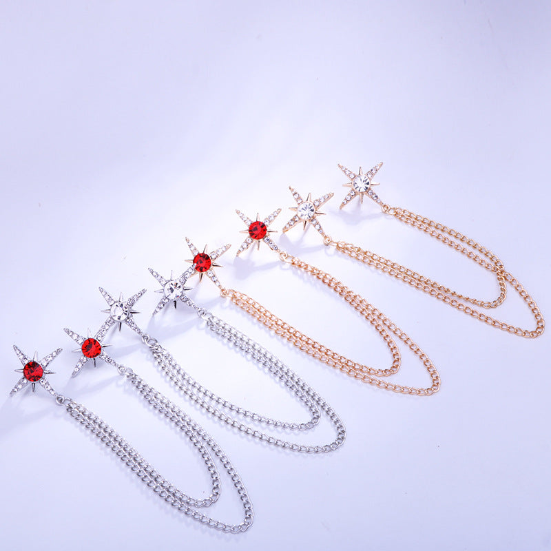 Silver star-shaped accessory for gifting