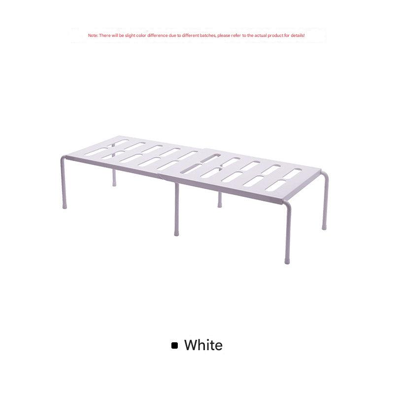 Space-Saving Plastic Shoe Rack Image 1