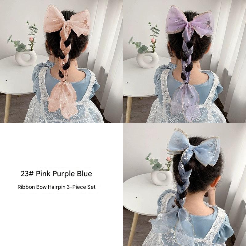 Elegant princess bow hair clip - Image 2