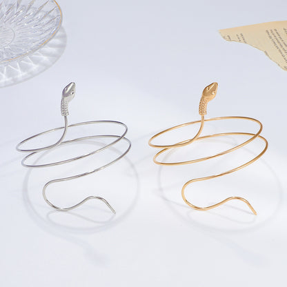 Stylish snake design bracelet image 1