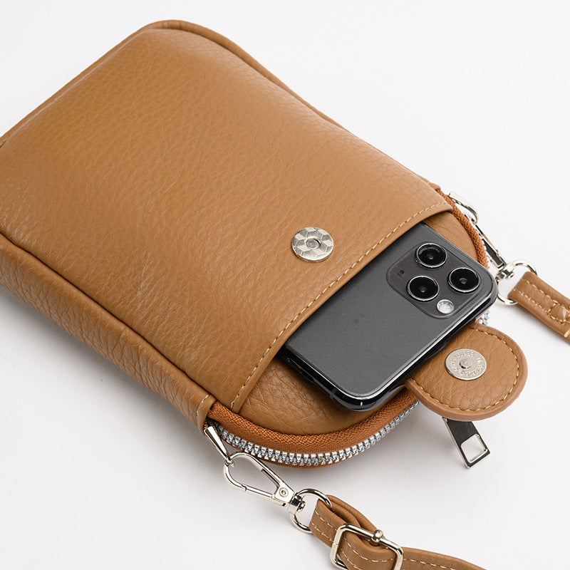 Zippered trendy phone purse