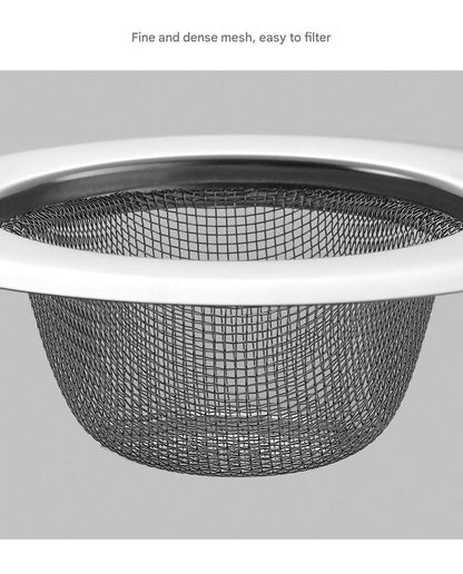Easy-to-clean stainless steel sink filter