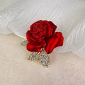 Fashionable Rose Flower Brooch