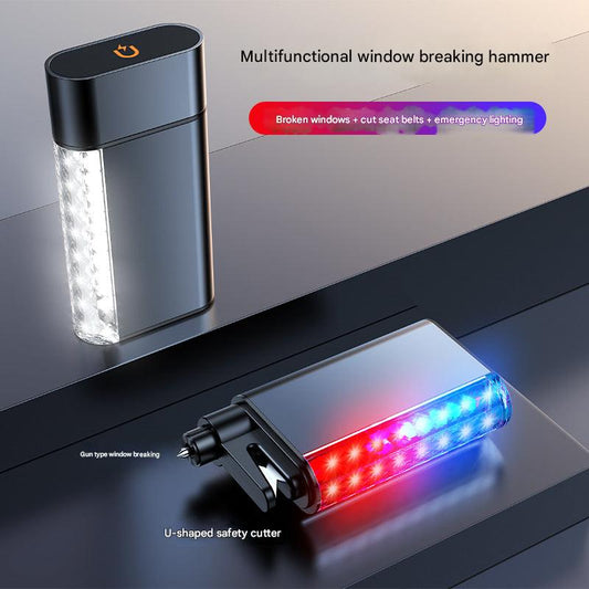 Durable car emergency hammer
