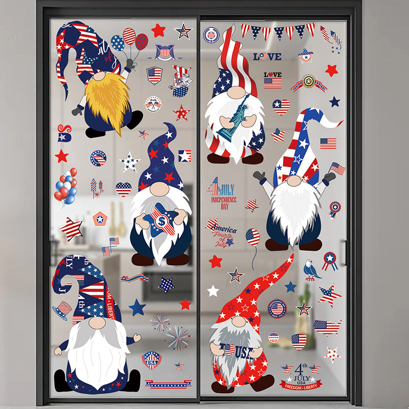 USA flag gnome decoration 4