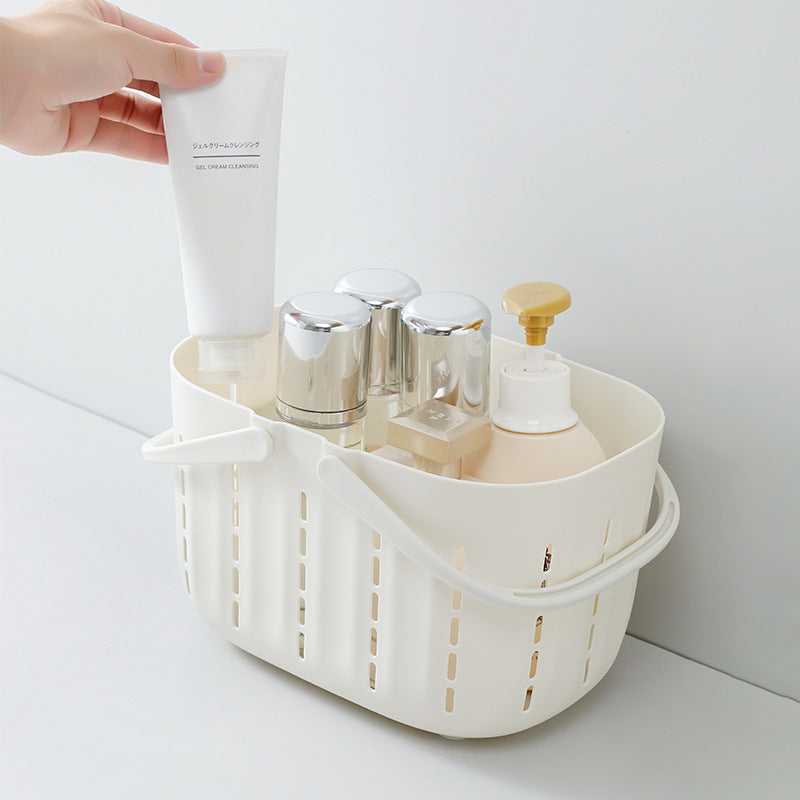 plastic storage basket with quick drainage