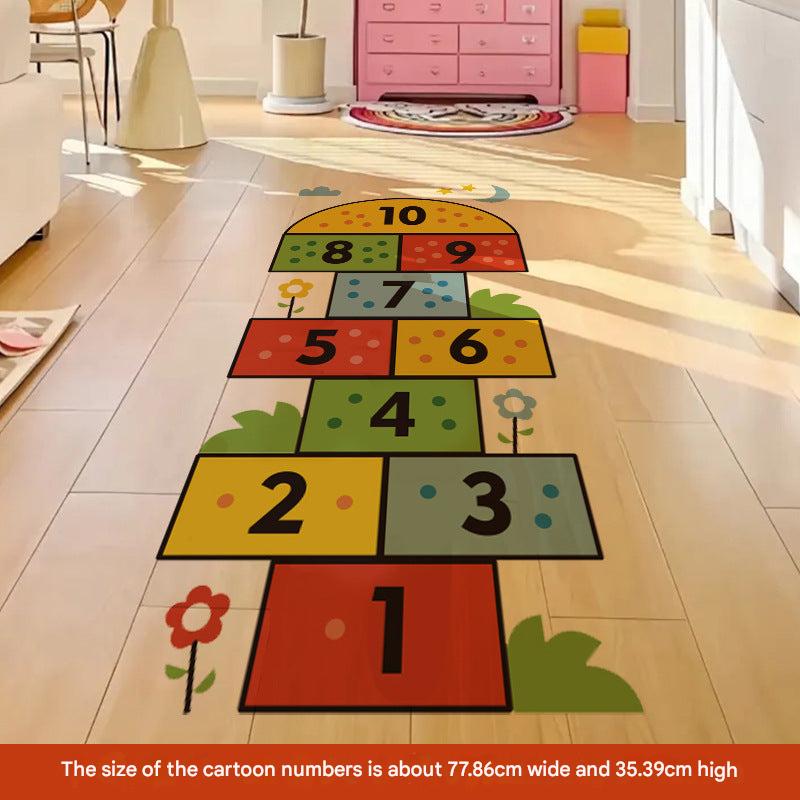 Cartoon number floor sticker image 1