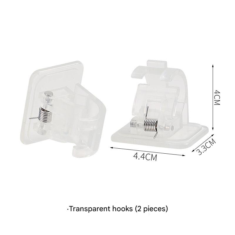 Usage example of no-drill curtain rod hooks image 9