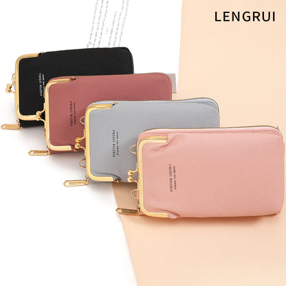 Stylish Mini Women's Phone Wallet Bag - On a Table