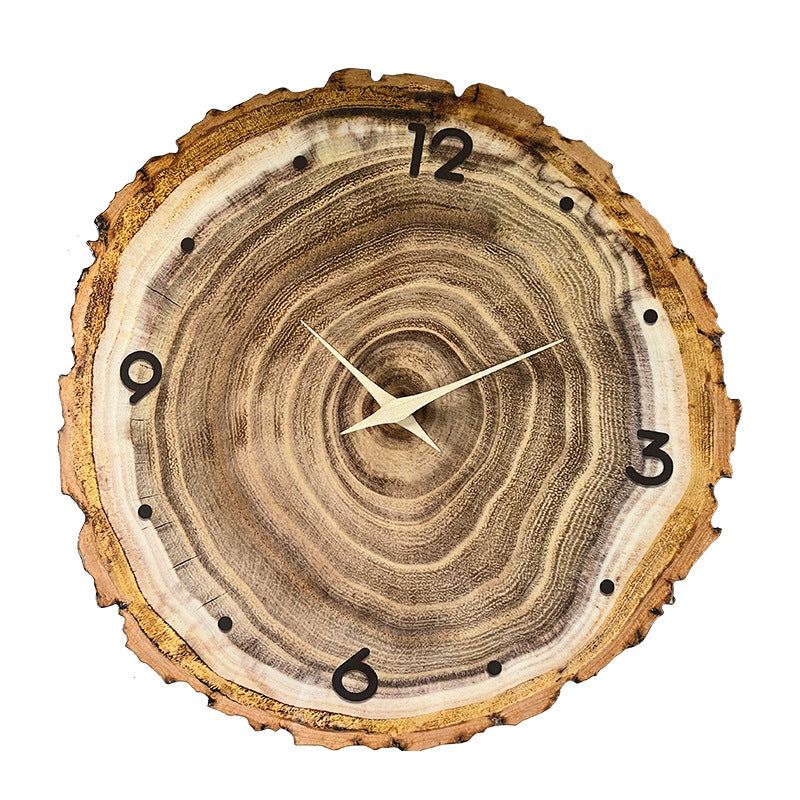 Stylish wooden timepiece